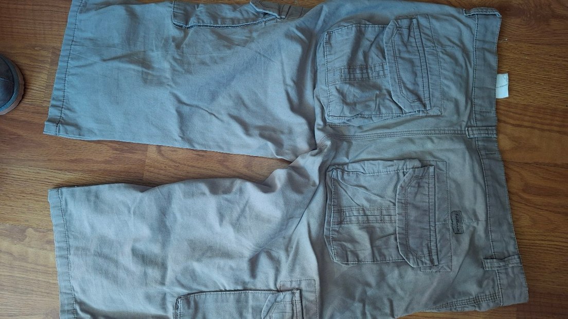 Bej  Midi Denim Şort - Görsel 3