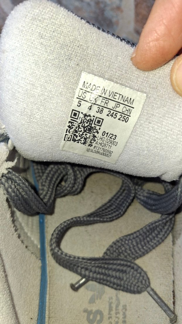 Gri Erkek Spor Ayakkabı Bağcıkları - Görsel 4