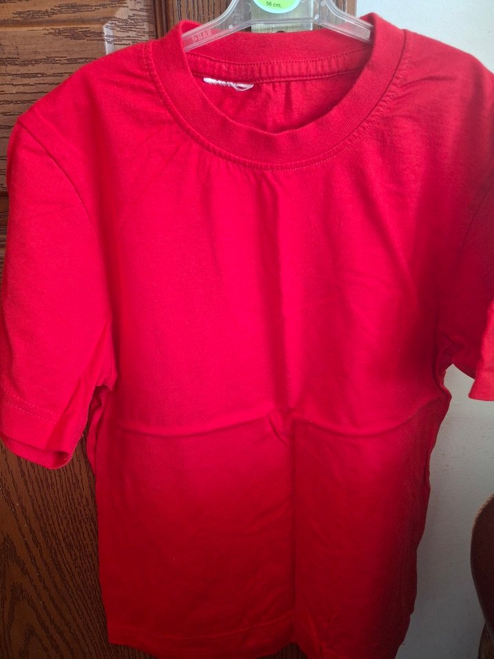 Parlak Kırmızı Çocuk Atlet - Görsel 2