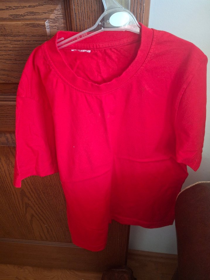 Parlak Kırmızı Çocuk Atlet - Görsel 4