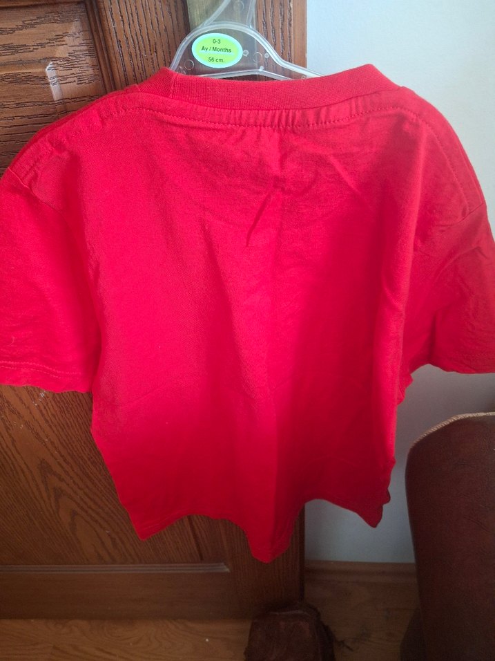 Parlak Kırmızı Çocuk Atlet - Görsel 5