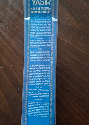 Yasir Beyaz Kalem Misvak - Görsel 3