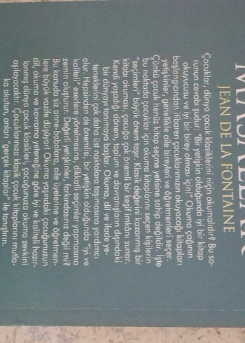 Jean De La Fontaine'den Masallar Kitabı - Görsel 2