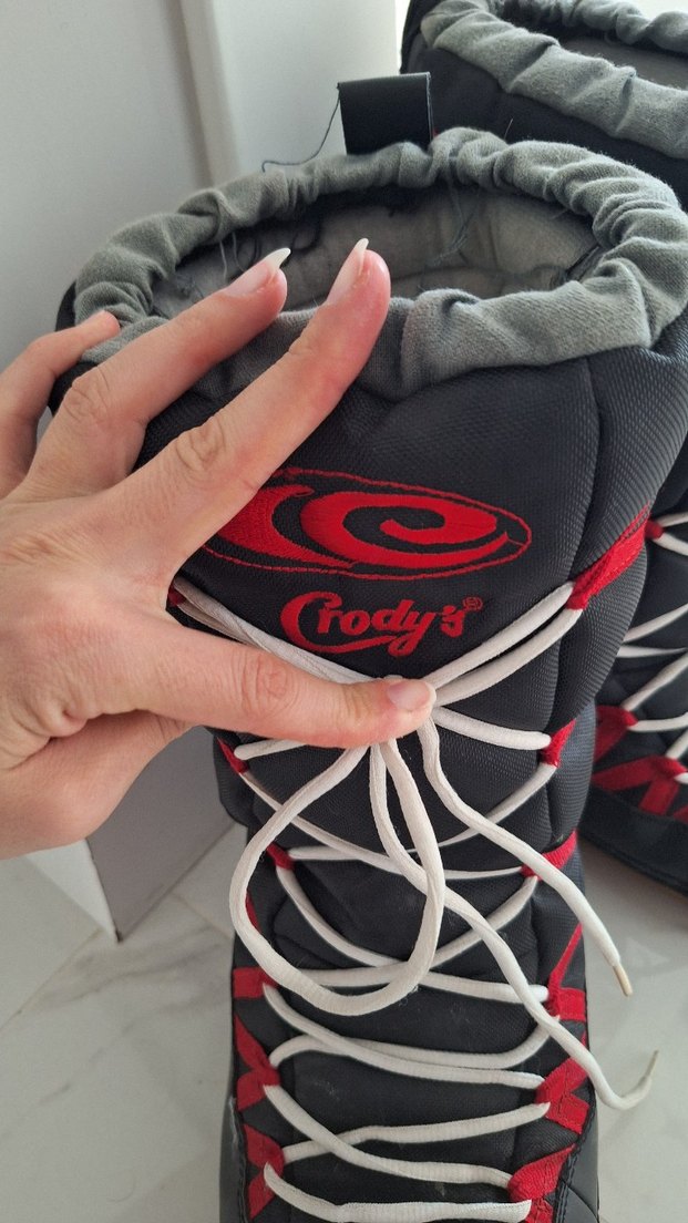 Gri Erkek Kayak Botları Velcro Bağcıklı moon bot - Görsel 3