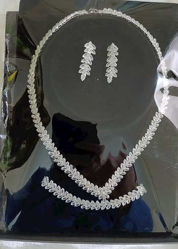 Zirkon Taşlı Kadın Takı Seti - Görsel 2