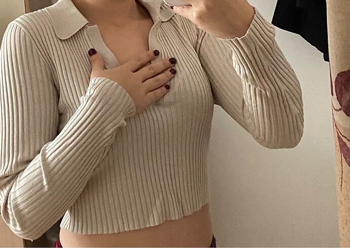 H&M Crop bluz