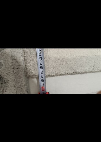 Beden beyaz Renk Gri Çiçek Desenli Modern Klasik Halı
