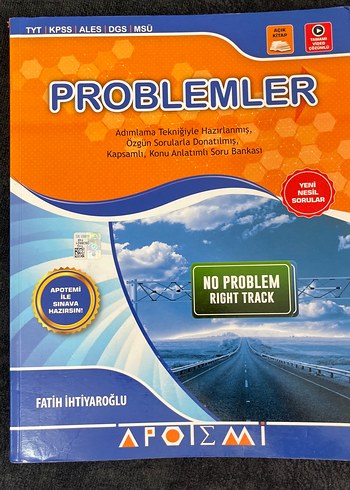 Apotemi PROBLEMLER Soru Bankası