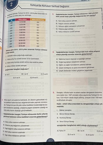 Beden 10. Sınıf Coğrafya Soru Kitapçığı
