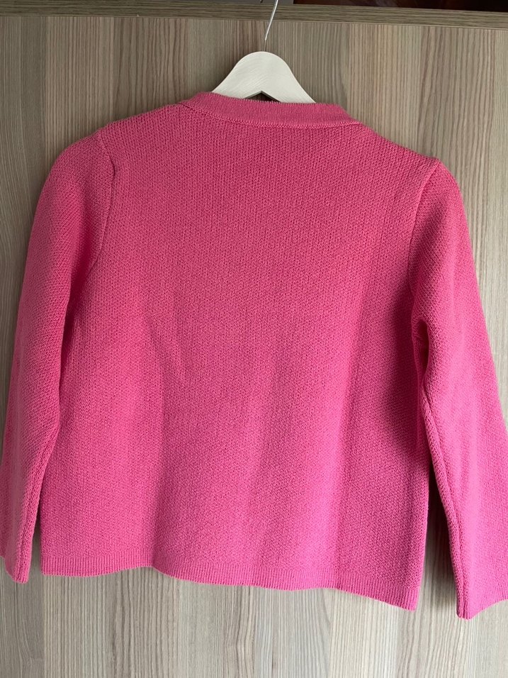 Zara gold düğme detaylı triko hırka - Görsel 5