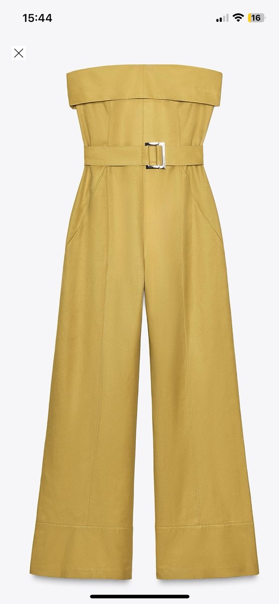 Zara straplez tulum - Görsel 3