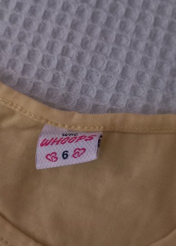 Kız Çocuk Sarı Uzun Kollu Baskılı Tişört - Görsel 5