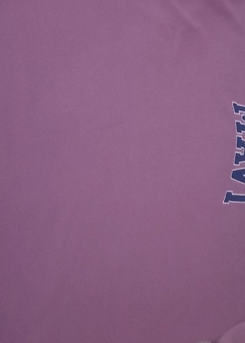 Mavi Baskılı Lila Kadın Sweatshirt - Görsel 2