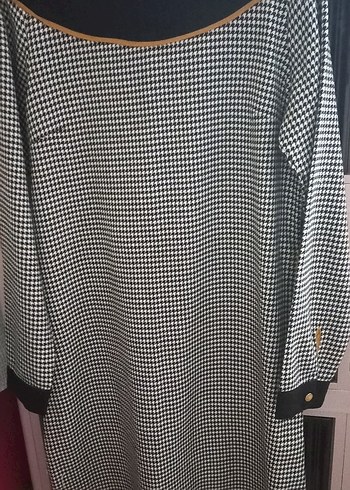 Düğmeli Siyah Midi Kadın Bluz - Görsel 3