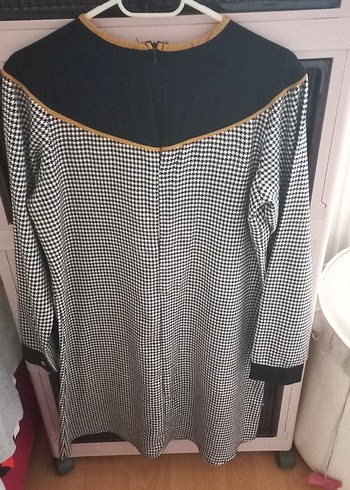 Düğmeli Siyah Midi Kadın Bluz - Görsel 6