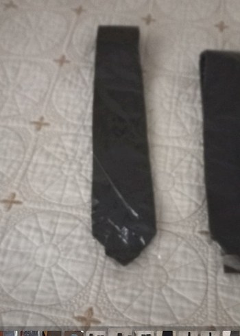 koyu lacivert Klasik Erkek Kravat - Görsel 2