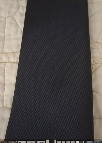 koyu lacivert Klasik Erkek Kravat - Görsel 3