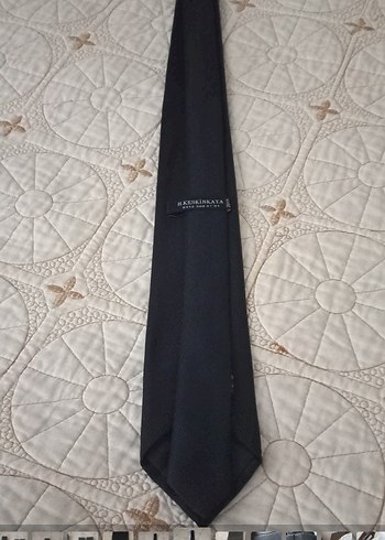 koyu lacivert Klasik Erkek Kravat - Görsel 5