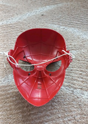 Kırmızı Örümcek Adam Maskesi - Görsel 3
