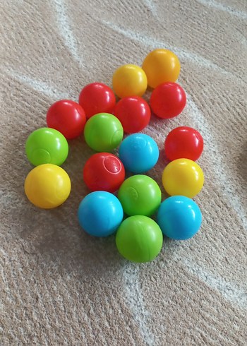 Renkli Plastik Toplar Seti - Görsel 2