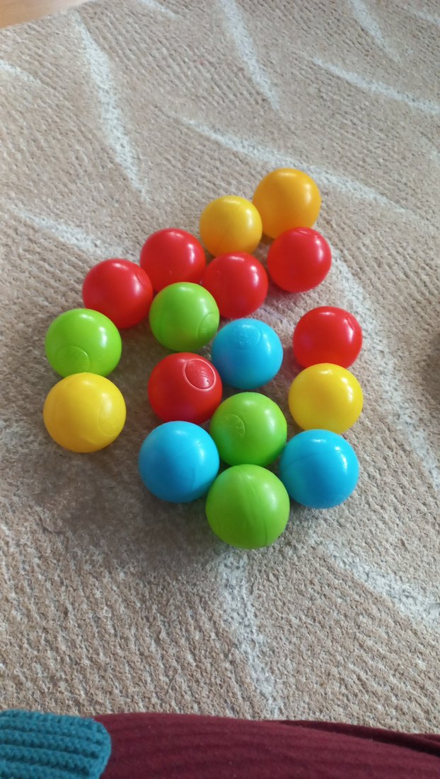 Renkli Plastik Toplar Seti - Görsel 2