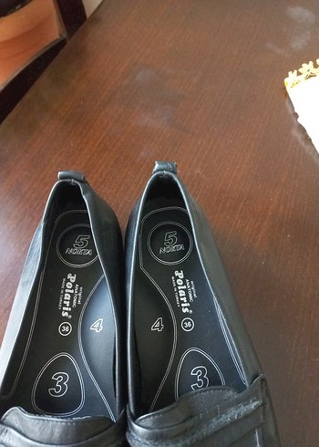 bayan Siyah Tokalı Loafer Ayakkabı - Görsel 6