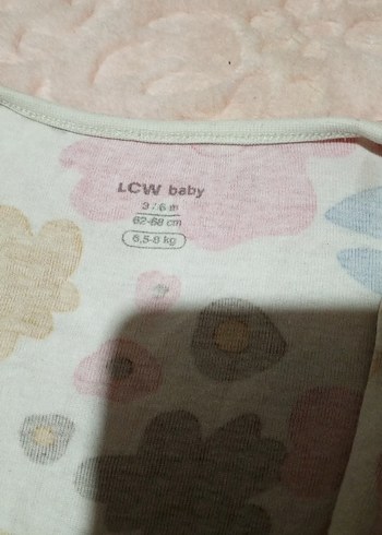 Çiçek Desenli Fermuarlı Bebek Kız Tulumu - Görsel 5