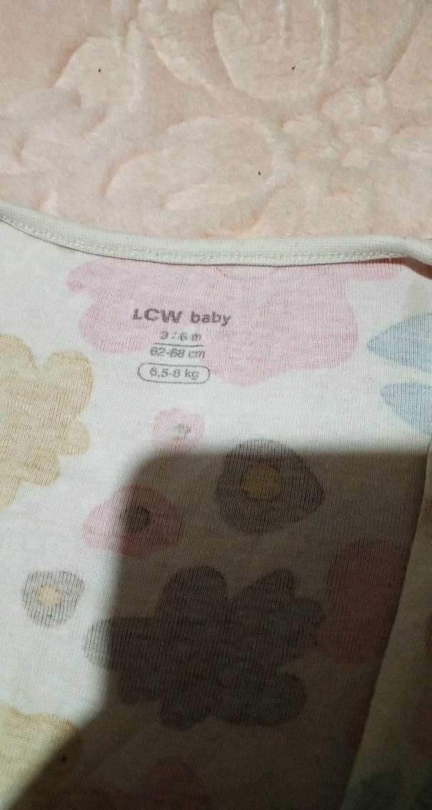 Çiçek Desenli Fermuarlı Bebek Kız Tulumu - Görsel 5