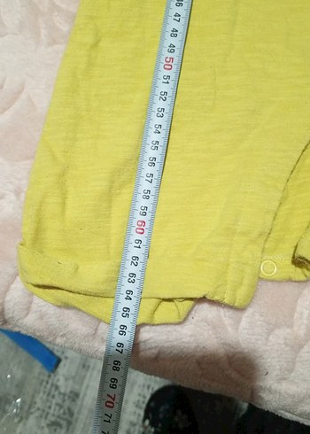 Sarı Kısa Kollu çocuk Tulum - Görsel 2