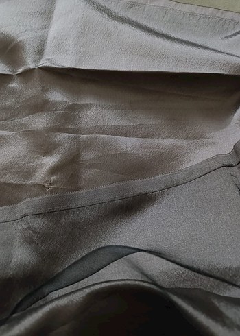 Gri Drapeli Kadın Bohem Şal - Görsel 3