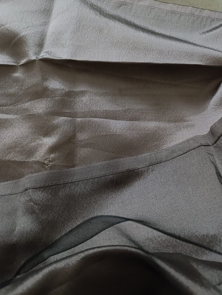 Gri Drapeli Kadın Bohem Şal - Görsel 3