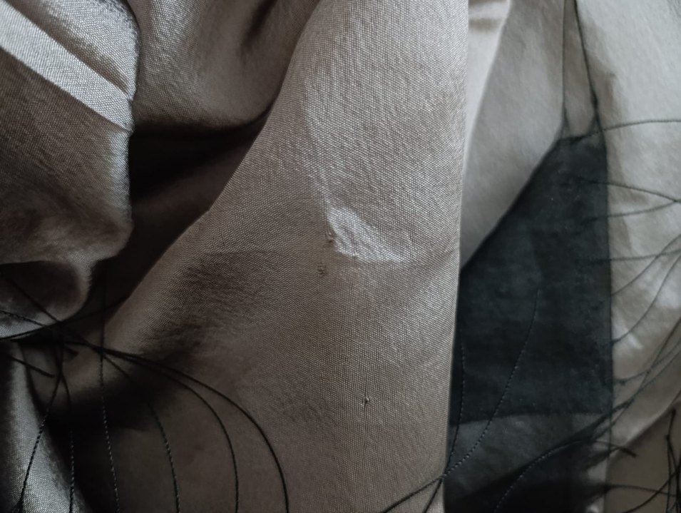 Gri Drapeli Kadın Bohem Şal - Görsel 4