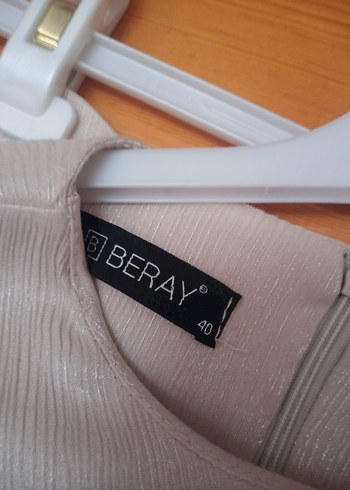 Bej Keten Kadın Bluz - Görsel 4