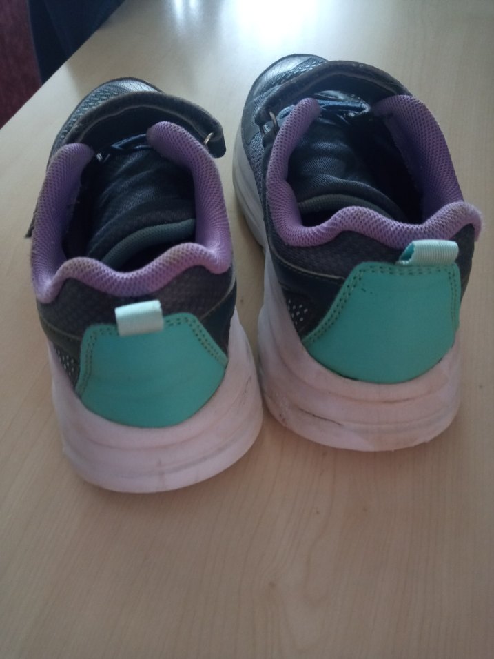 Mavi Mor Kız Çocuk Spor Ayakkabı - Görsel 4