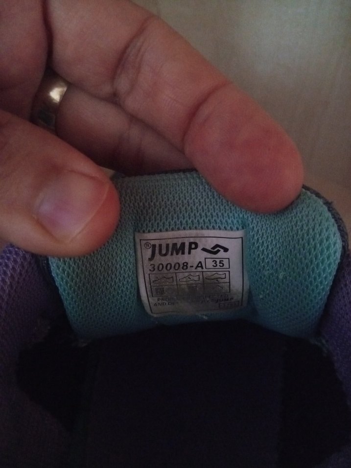 Mavi Mor Kız Çocuk Spor Ayakkabı - Görsel 5