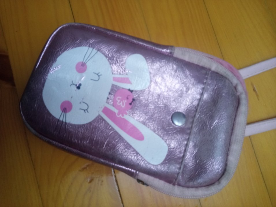 Mor Baskılı çanta - Görsel 4