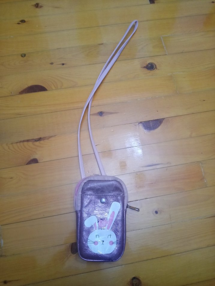 Mor Baskılı çanta - Görsel 2