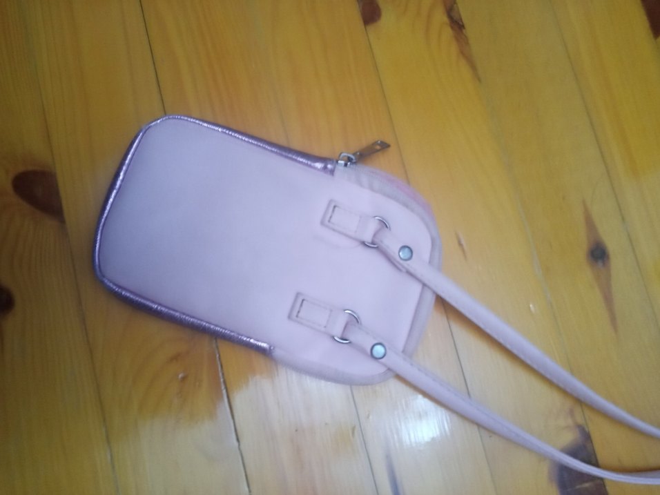 Mor Baskılı çanta - Görsel 3