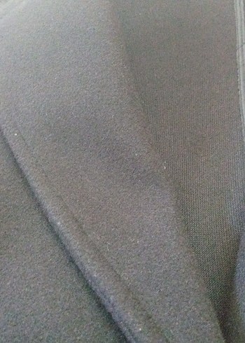 Siyah Midi Kadın Kaban - Görsel 5