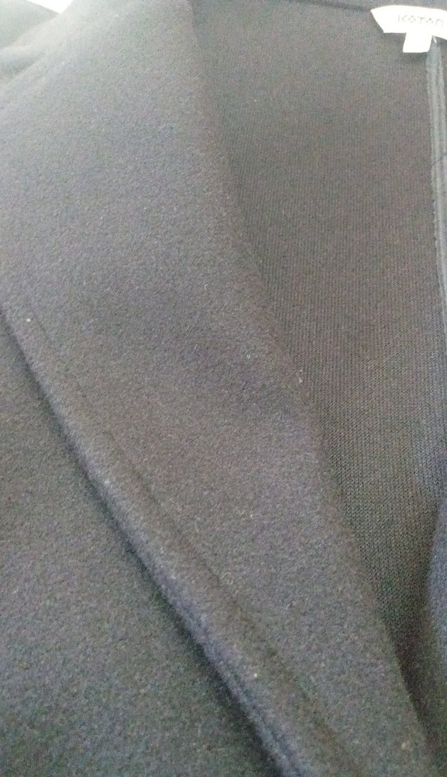 Siyah Midi Kadın Kaban - Görsel 5