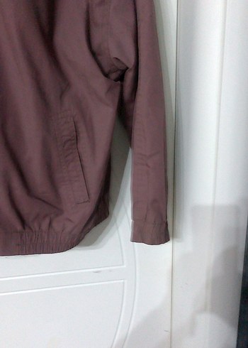xl Beden Bordo Fermuarlı Rahat Kesim Erkek Ceket