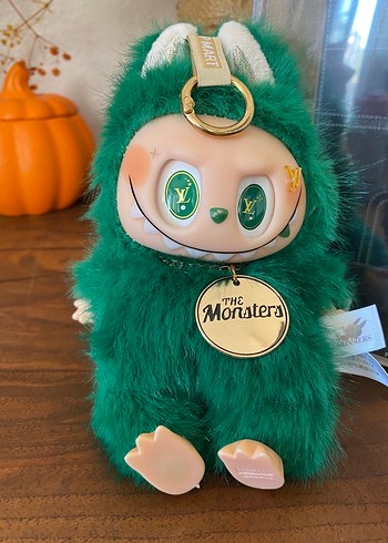 Labubu Yeşil Renkli Peluş Oyuncak The Monsters