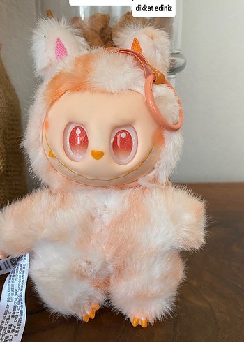 Diğer Turuncu Labubu Peluş Oyuncak