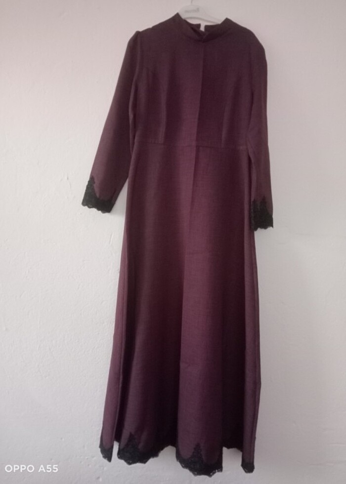 Bordo Elbise - Görsel 3