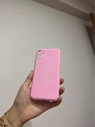 İPhone 11 pembe kılıf