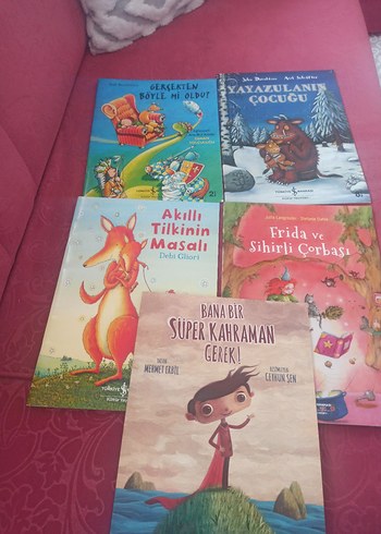 Çocuklar için 6 Kitap Seti Masallar ve Hikayeler - Görsel 5