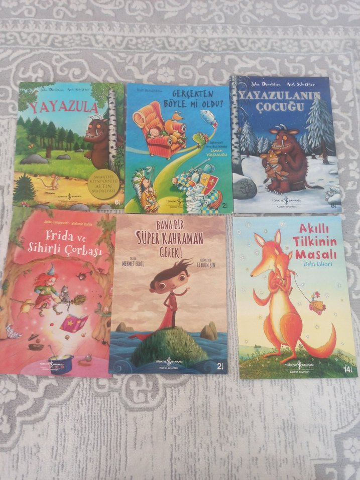Çocuklar için 6 Kitap Seti Masallar ve Hikayeler - Görsel 2