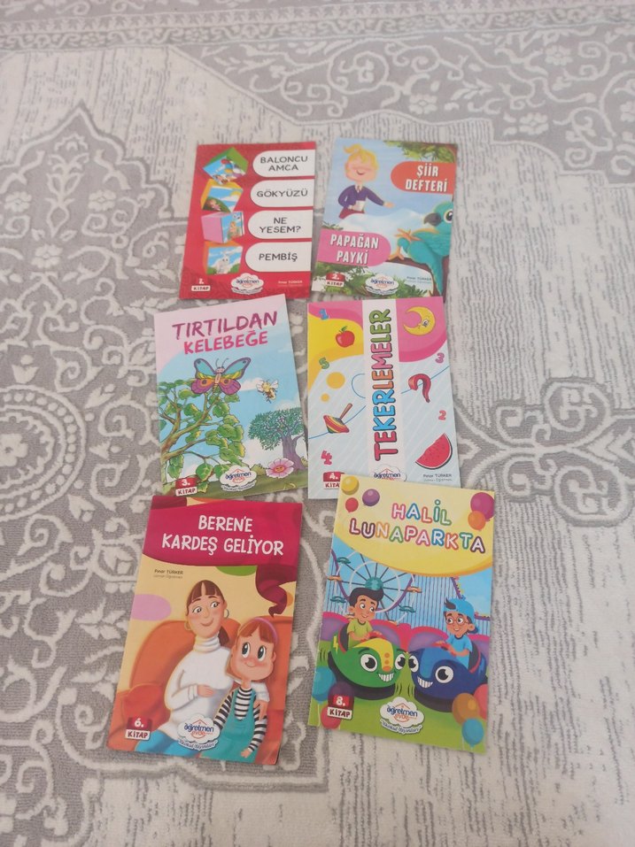 Çocuklar İçin 4 Renkli Hikaye Kitabı Seti - Görsel 2