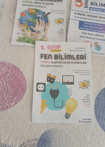 5. Sınıf Fen ve Matematik Çalışma Kitapları - Görsel 6