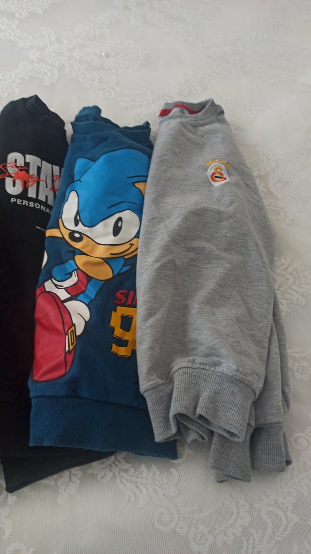 Erkek Çocuk Kapüşonlu Baskılı Rahat Eşofman - Görsel 4